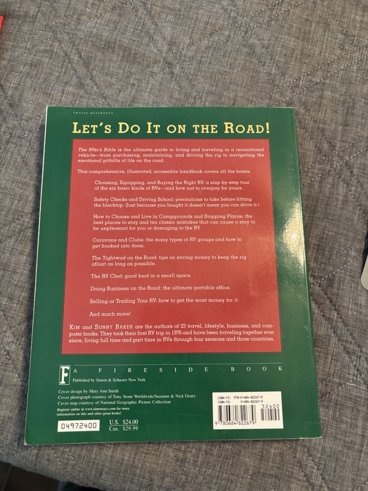 The RVer’s Bible Preowned 1997 Paperback 378 Pages