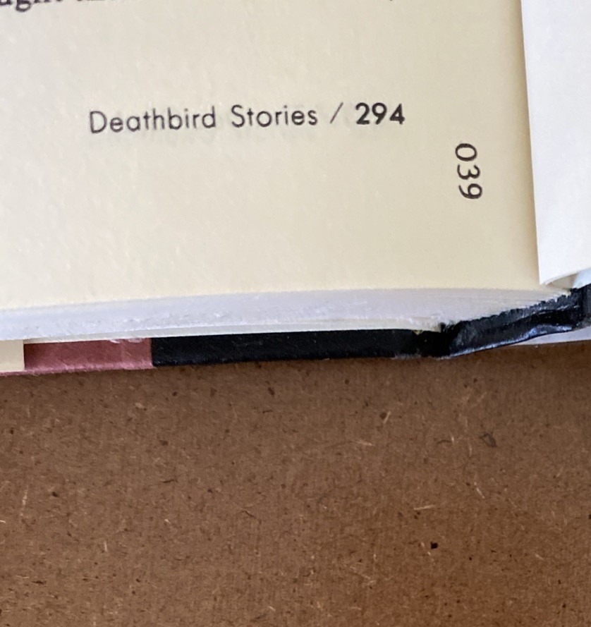 Harlan Ellison – Deathbird Stories – Bluejay HC BCE – author preferred version