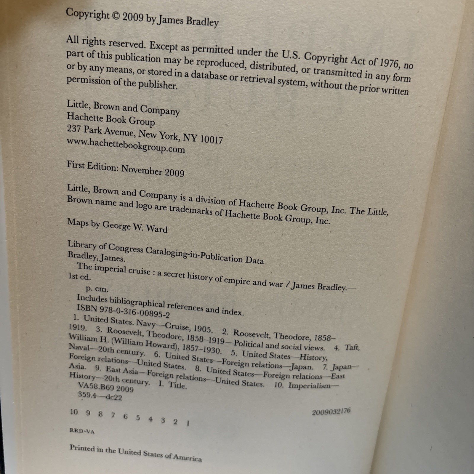 The Imperial Cruise : A Secret History of Empire and War by James Bradley…