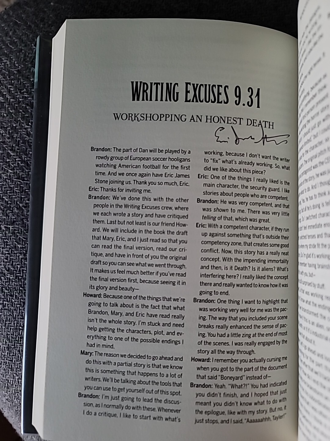 SIGNED X8 Shadows Beneath: Writing Excuses Anthology 1st/2nd Brandon Sanderson