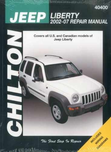Jeep Liberty: 2002 Thru 2007 – Paperback, by Chilton – Acceptable n