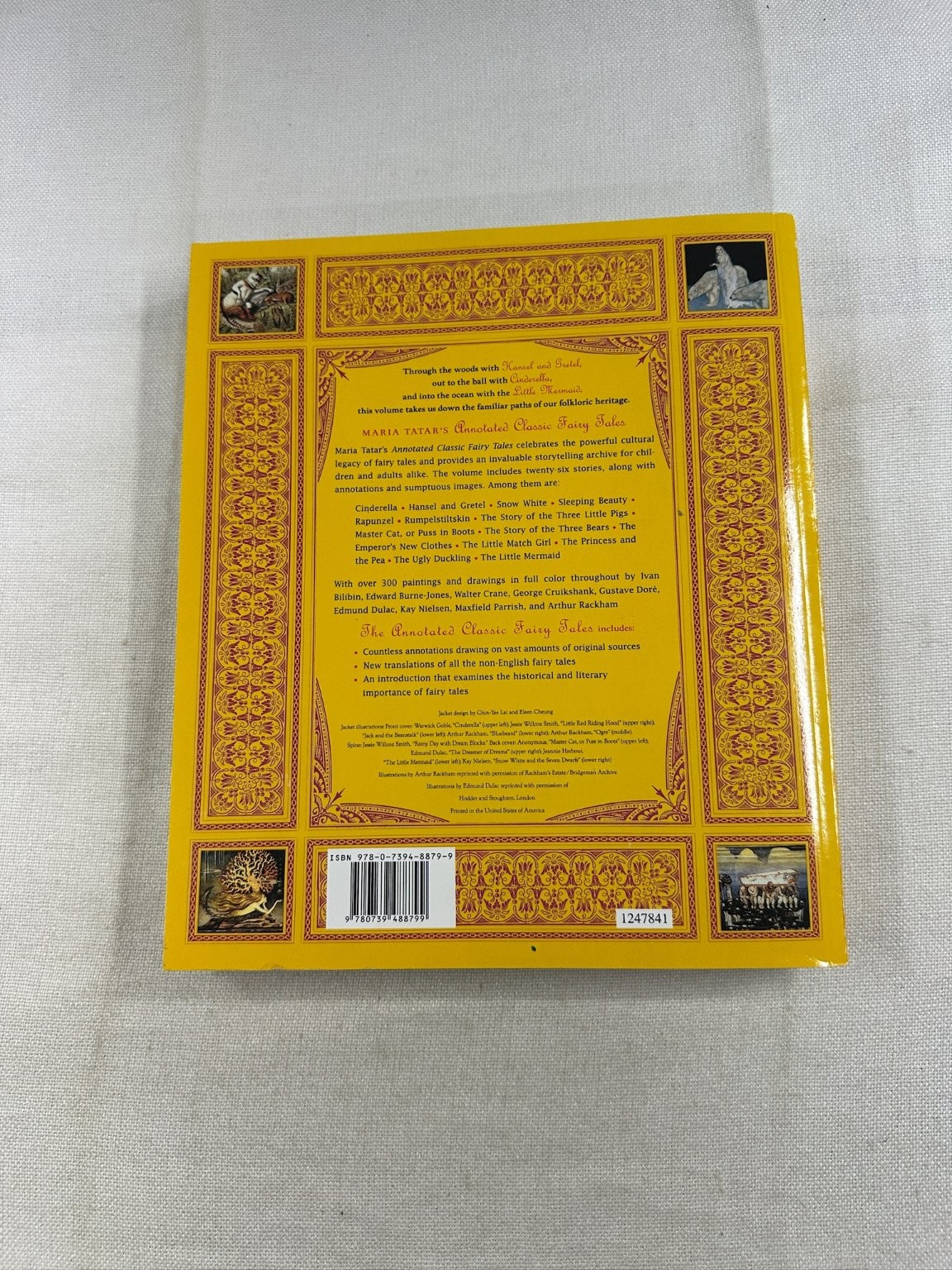Annotated Classic Fairy Tales Maria Tatar 2002 Norton Illustrated Folklore