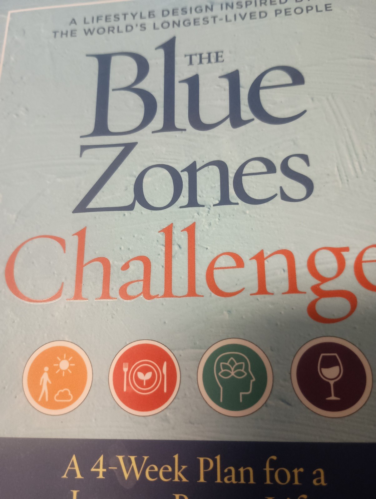 Lot of 2 Blue Zones Books – Kitchen & Challenge by Dan Buettner X13