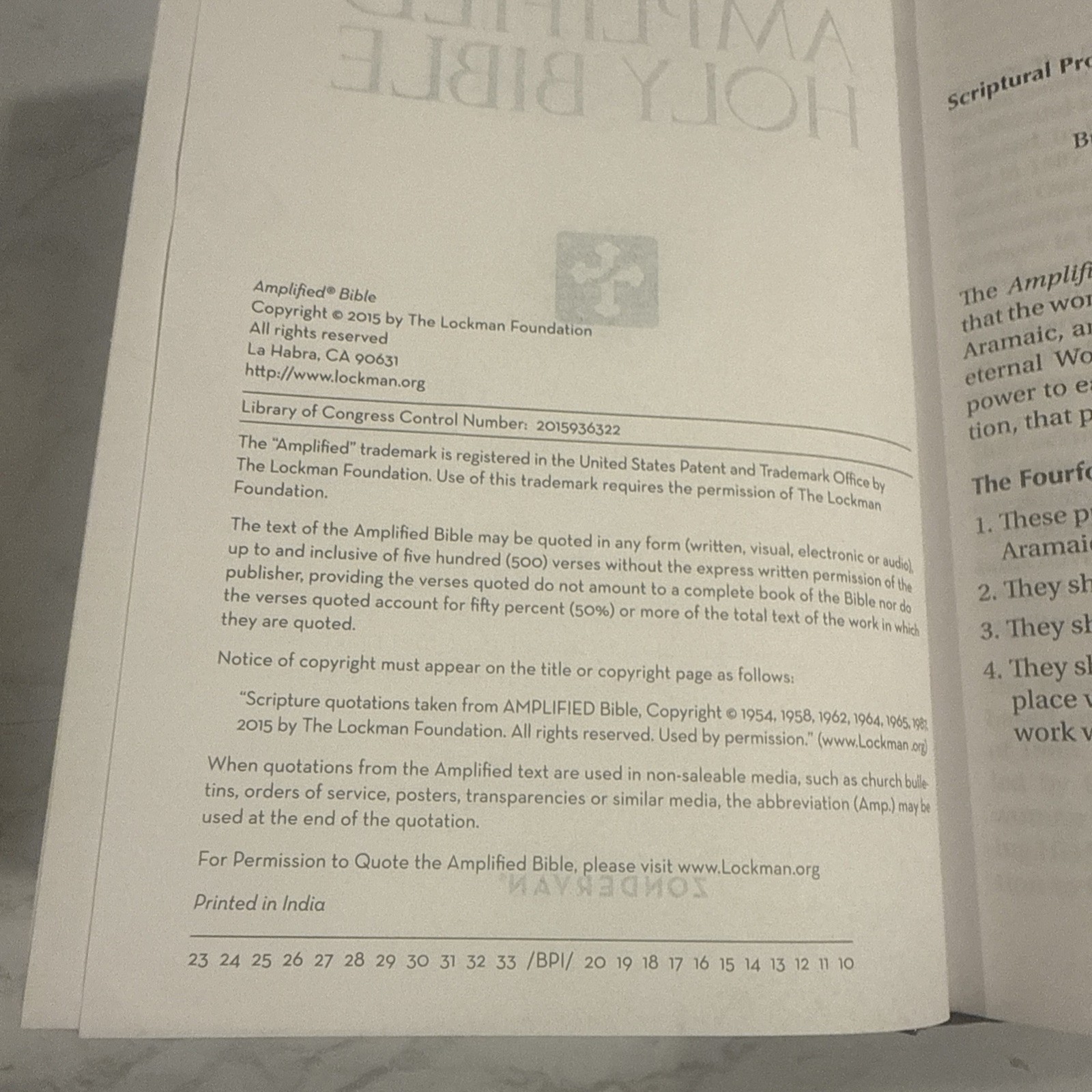 Amplified Holy Bible : Captures the Full Meaning Behind the Original Greek…