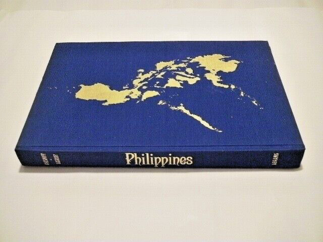 PHILIPPINES HARDCOVER BOOK 17 X 12 X 2-1/4 CHESNOFF 13 LB ABRAMS NATION TREASURE