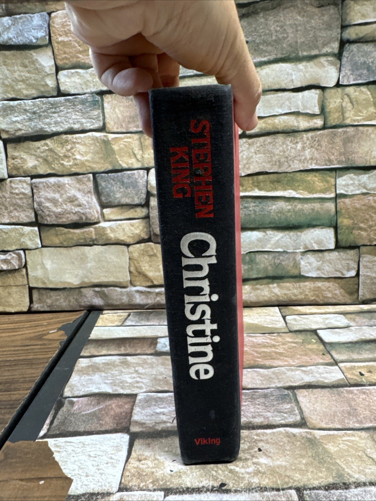 Viking Christine by Stephen King (1983, Hardcover) 1st Edition Missing Cover