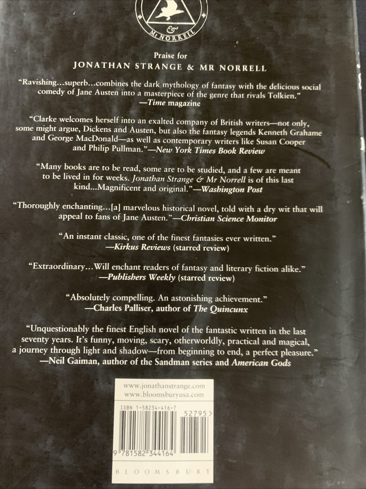 Jonathan Strange and Mr Norrell : A Novel by Susanna Clarke (2004, Hardcover)