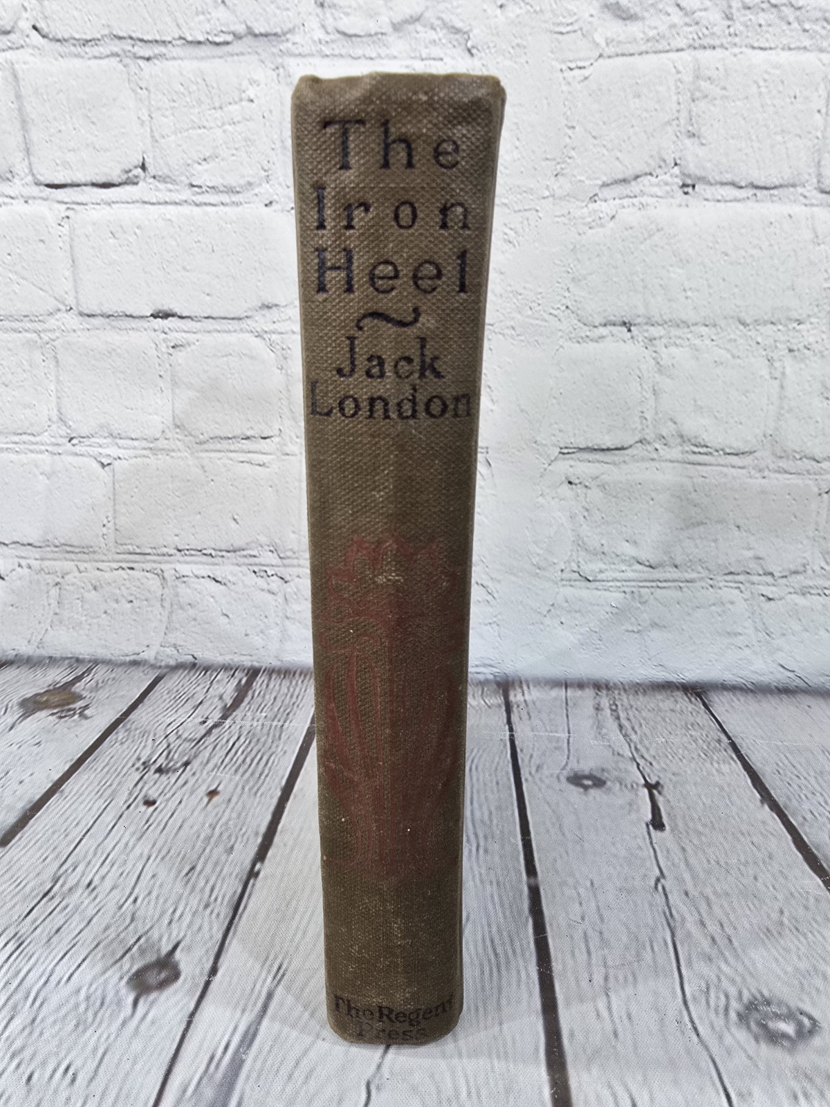 The Iron Heel By Jack London Antique 1913 Hardcover Dystopian Novel Good