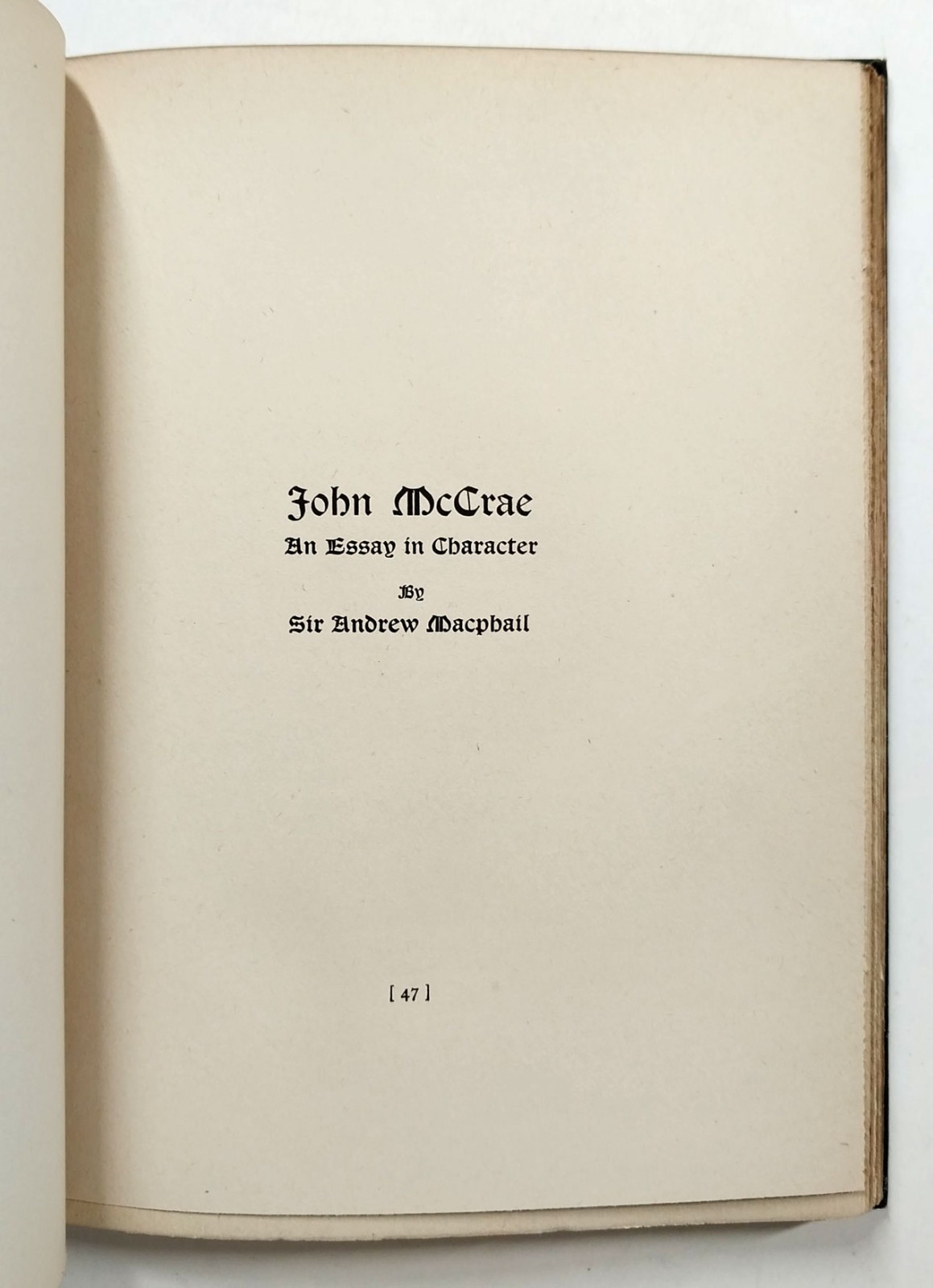 In Flanders Fields And Other Poems by John McCrae HC 1st American Edition 1919