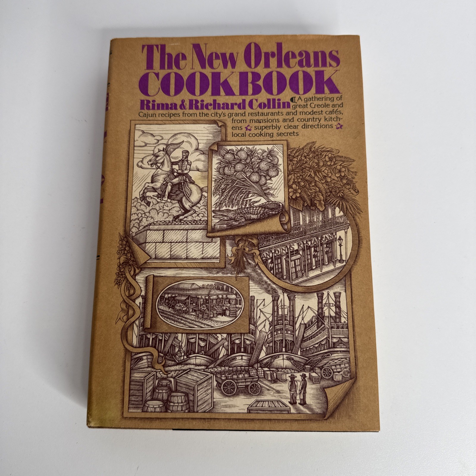 The New Orleans Cookbook By Rima & Richard Collin Vintage