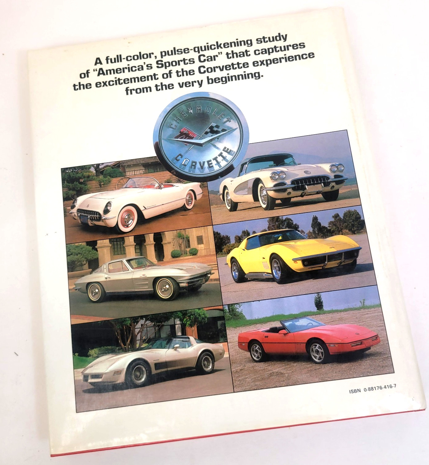 The Complete Book of Corvette by Richard Langworth Hardcover 1987 Auto History