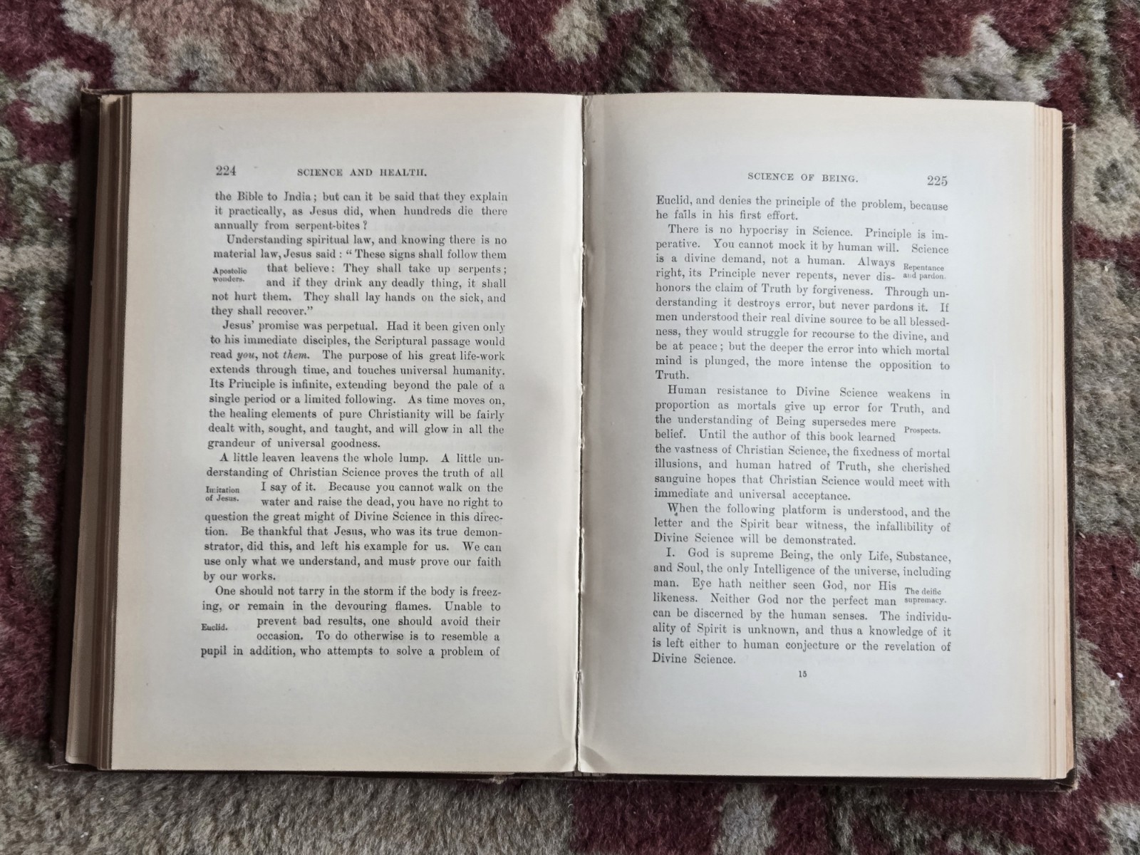 Science and Health With Key to the Scriptures Mary Baker Eddy 1891