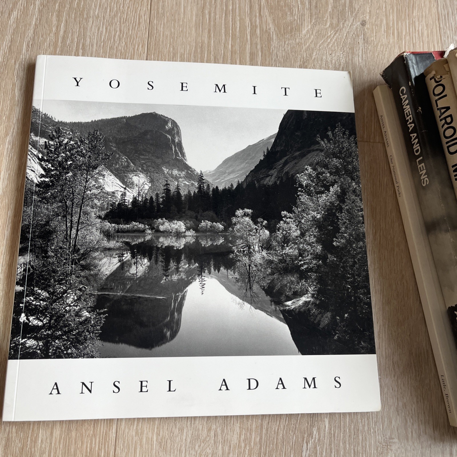 Vtg Ansel Adams Estate Lot 8p Book Collection Boxed Greeting Cards National Park