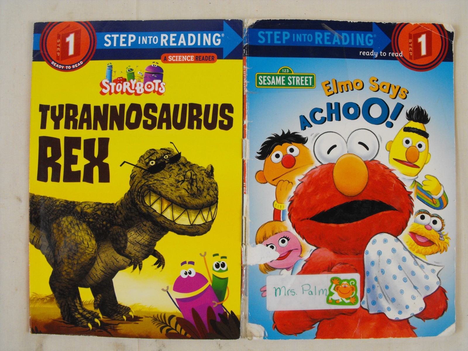 Step Into Reading 9 BooK Lot – Step 1, 2 & 4 – Good Condition