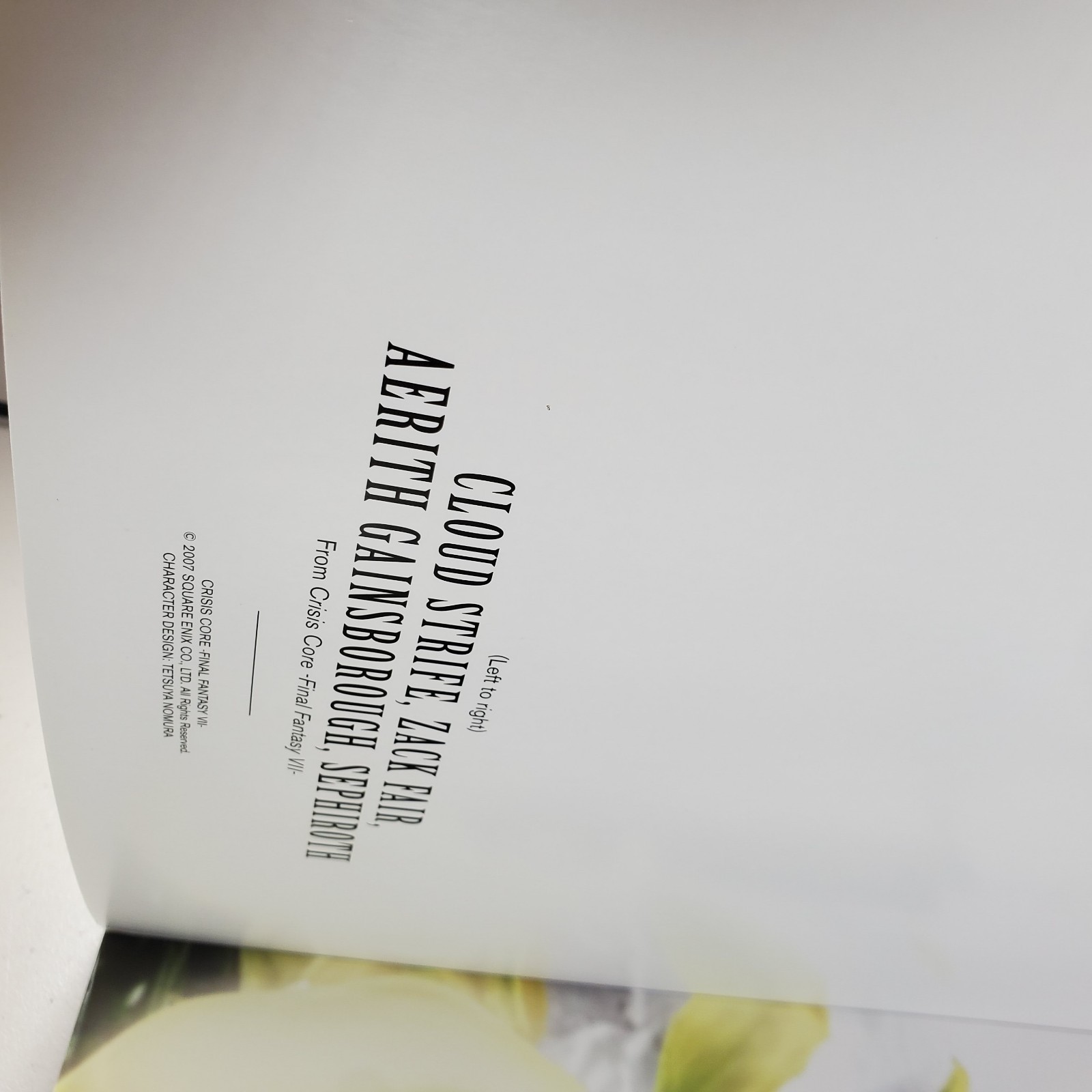 Final Fantasy VII Remake: Material Ultimania by Square Enix & Poster Book
