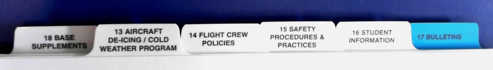 Delta Connection Academy Operations Manual, Ring Bound, 2007 in good condition