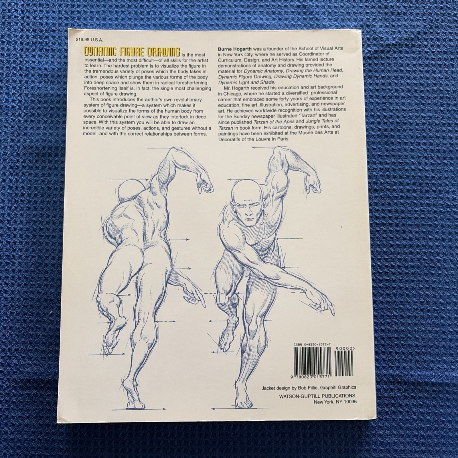 Dynamic Figure Drawing – Paperback Art Instruction Guide Book ByB. Hogarth; GR4
