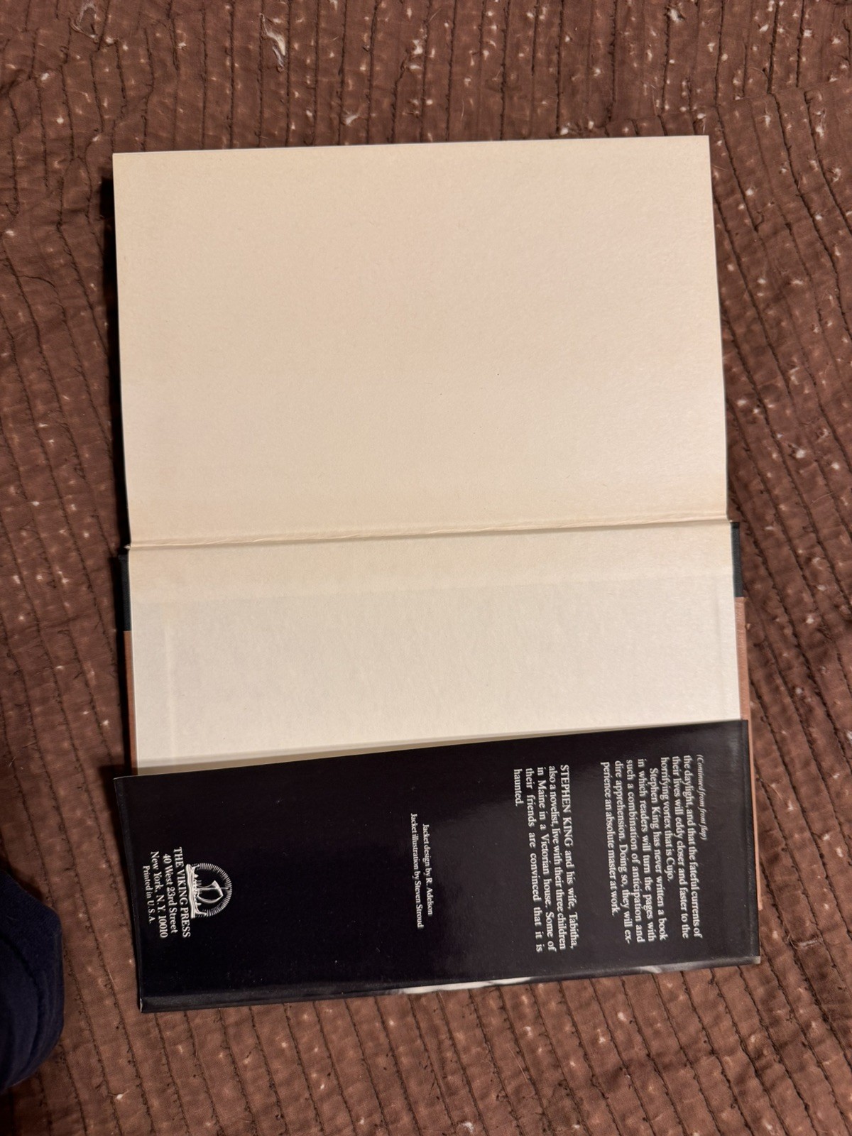 Stephen King Cujo HC/DJ TRUE 1st Edition VIKING PRESS Great Condition