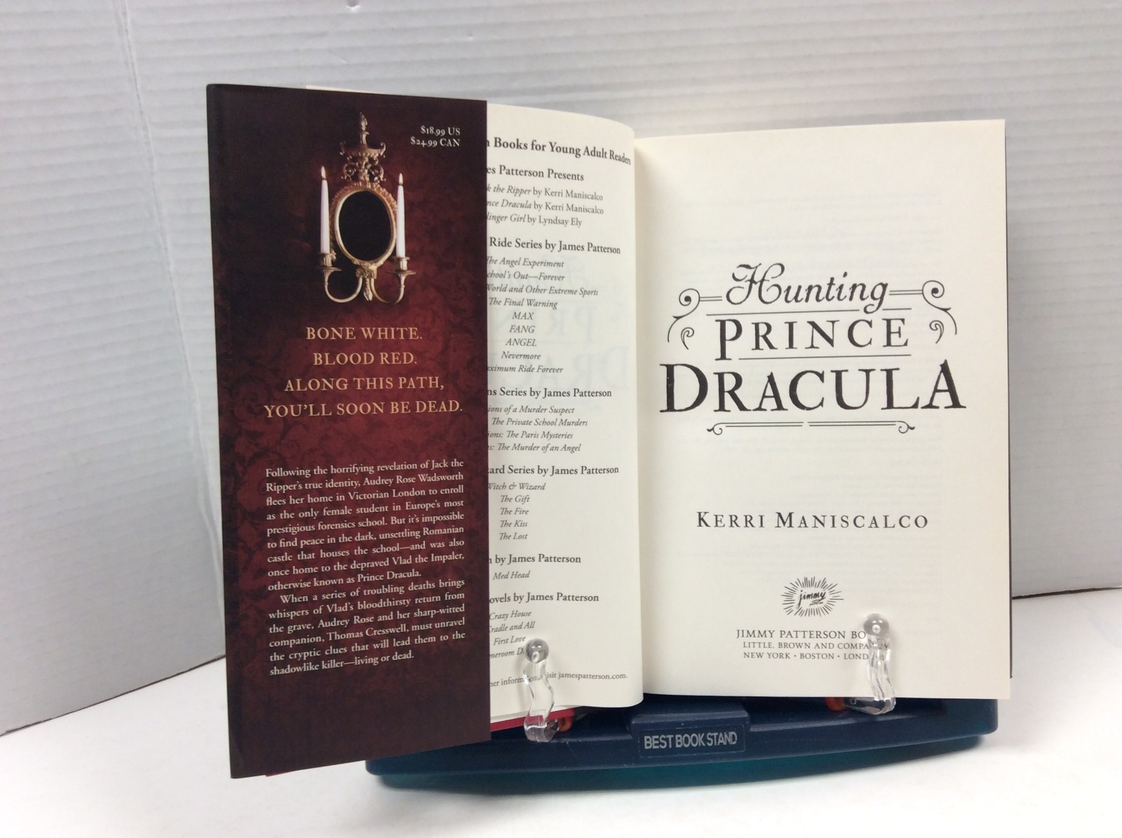 KERRI MANISCALCO Lot of 2 Prince Dracula & Jack the Ripper HC First Editions