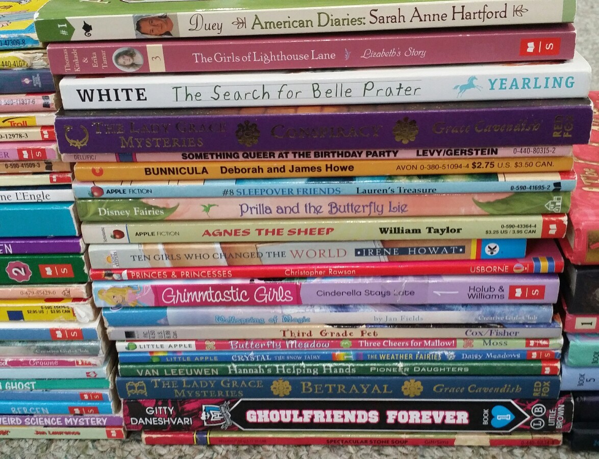 51 Nice Girls Assorted Chapter Book Lot~ages 6-10~44 PB~7 HC some Vintage-newer