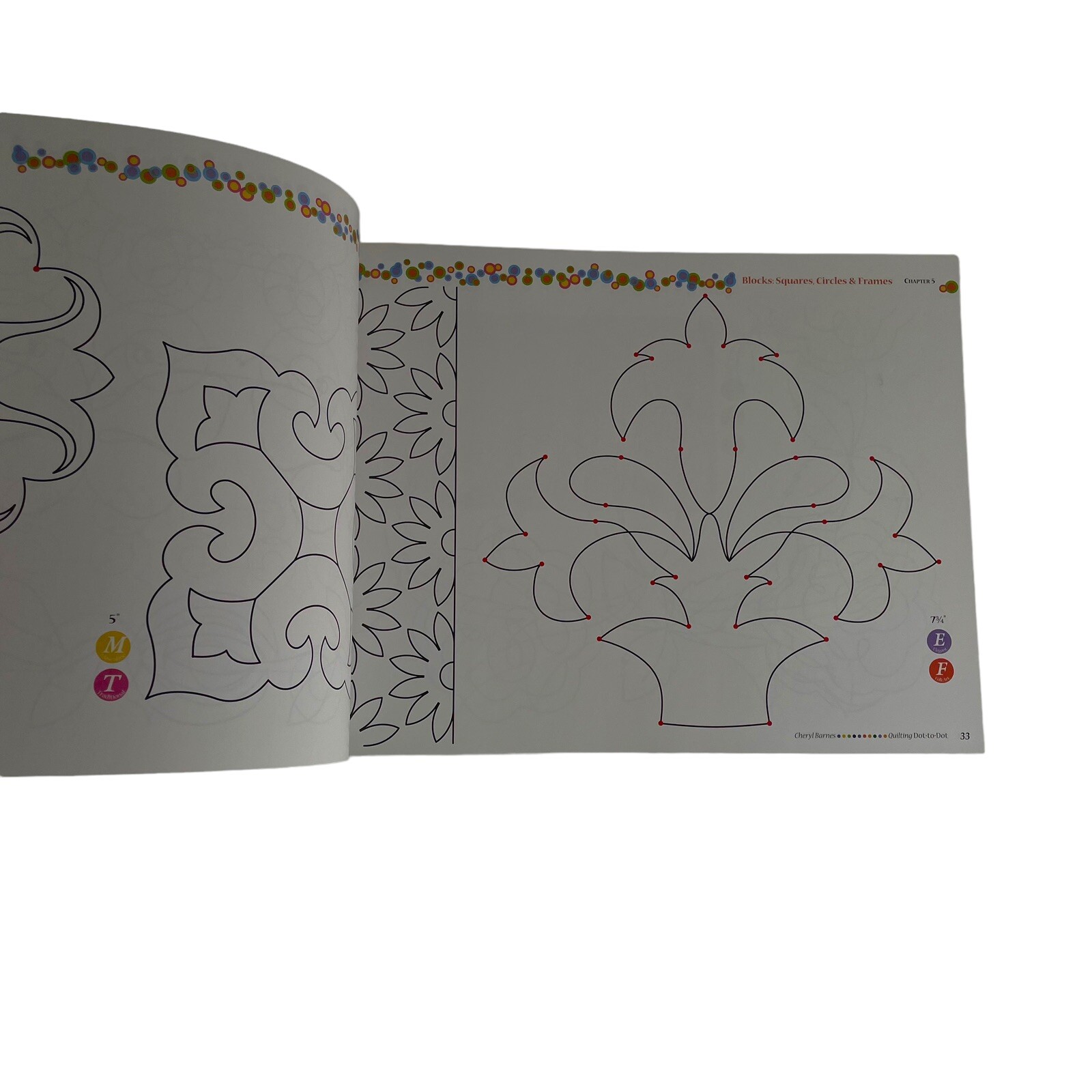 Lot 2 AQS Bundle: Quilting Dot-to-Dot, Adaptable Quilting Designs -DETAILS BELOW