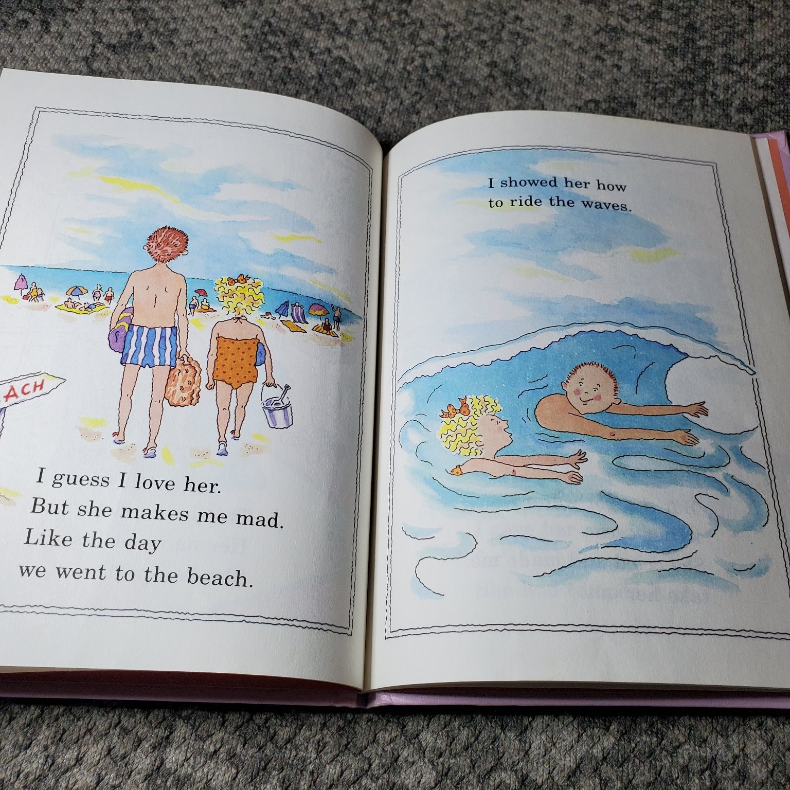 Tess and Tim Marc Gave 1988 First Printing Illustrated Parents Magazine Press