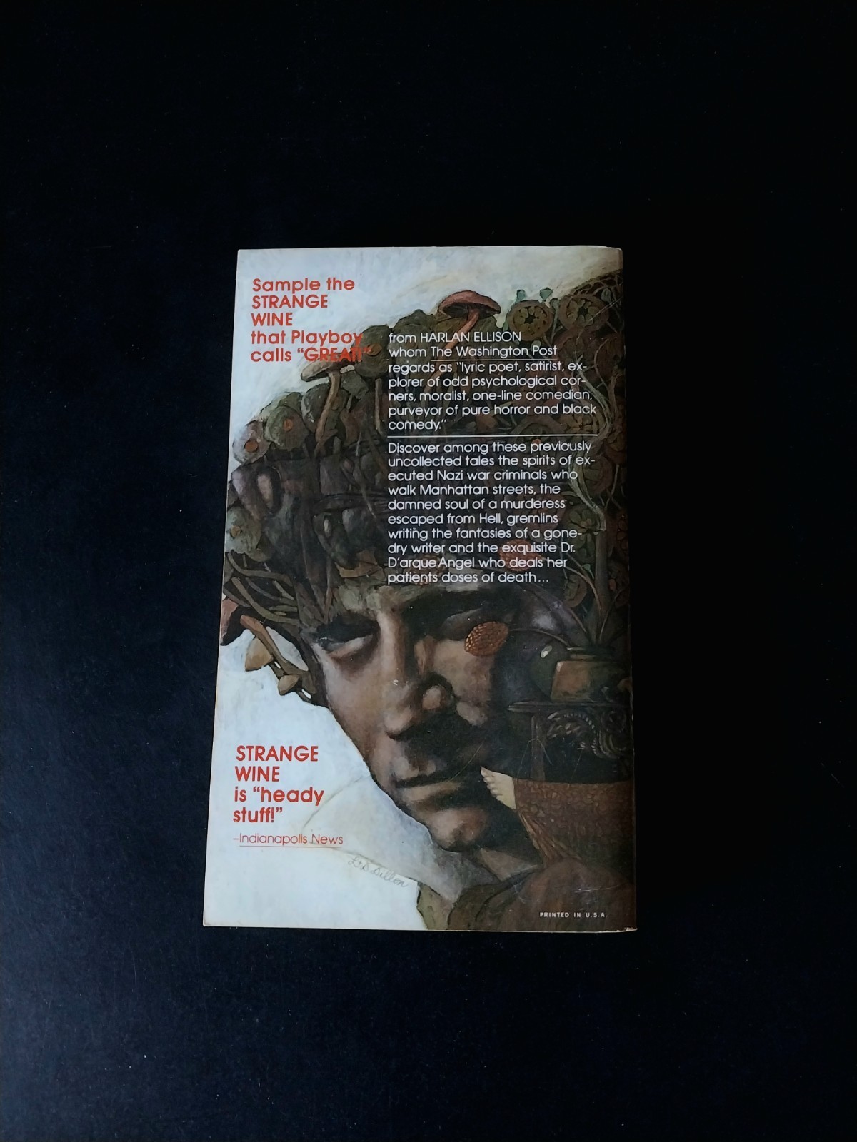 Harlan Ellison – Strange Wine – Warner Books First Printing 1979