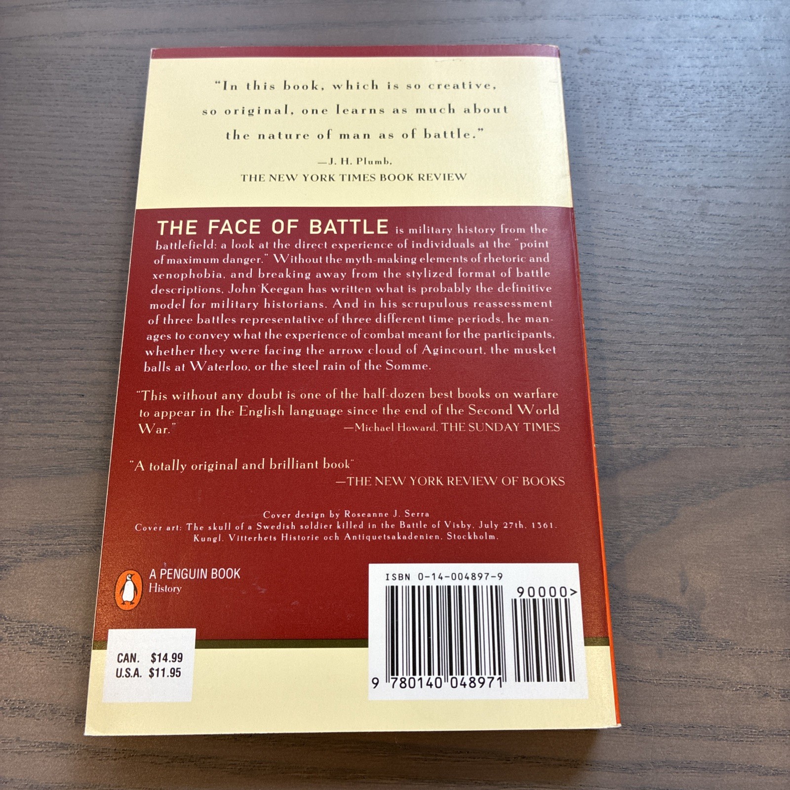 Face of Battle by John Keegan (1978, Trade Paperback) Military History War