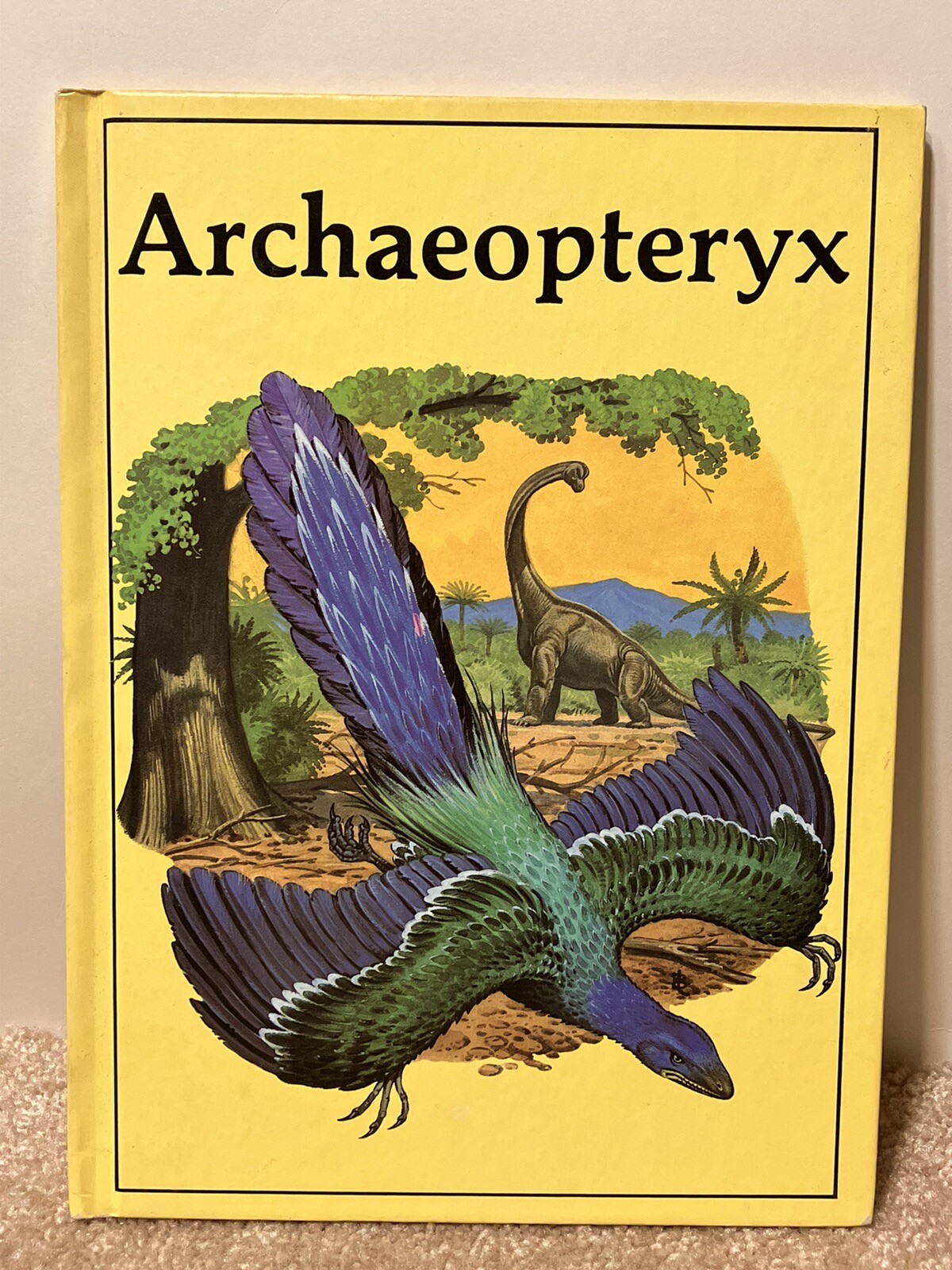 Lot Vintage Dinosaur Library Books Set Of 10 HC Rourke Publishing 80s Hardback