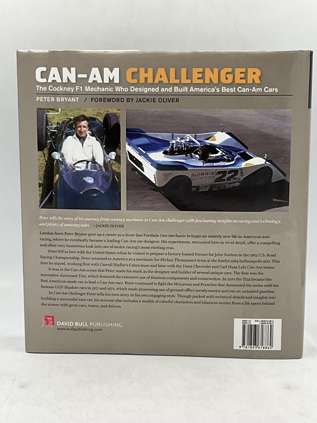CAN-AM CHALLENGER Peter Bryant 2007 Hardcover David Bull First Edition Signed