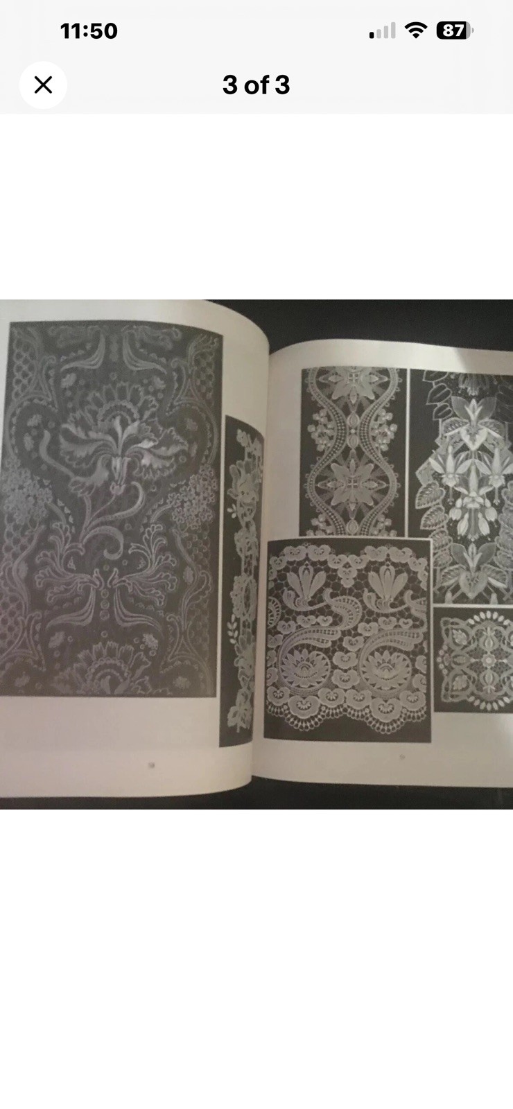 Dover Pictorial Archive: PictorialArchive of Lace Designs 325Historic Examples