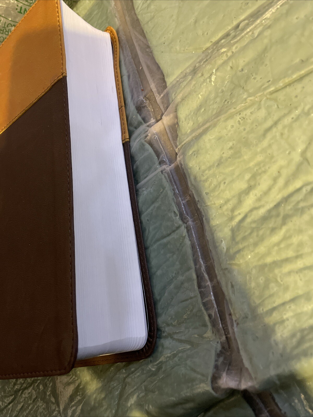 NIV Bible Large Print DuoTone Leather Soft