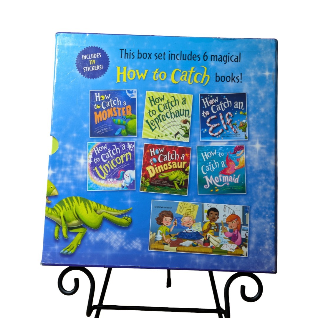 How To Catch-Magical Box Of BooksHarcover 6 Books In Total Stickers NOT Included
