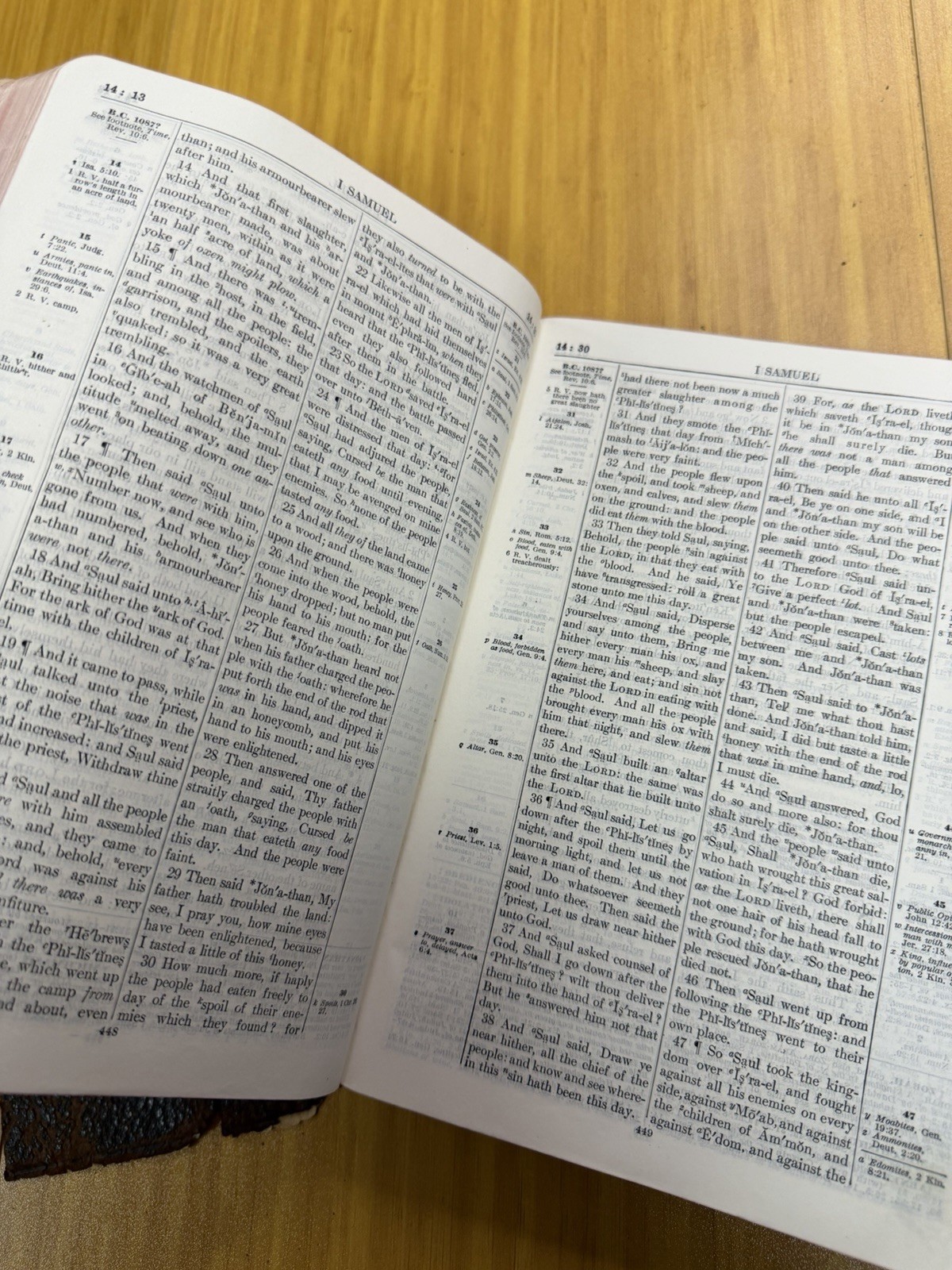The Student’s Bible with Marginal Notes and Footnotes 1907 Orville Nave Vintage