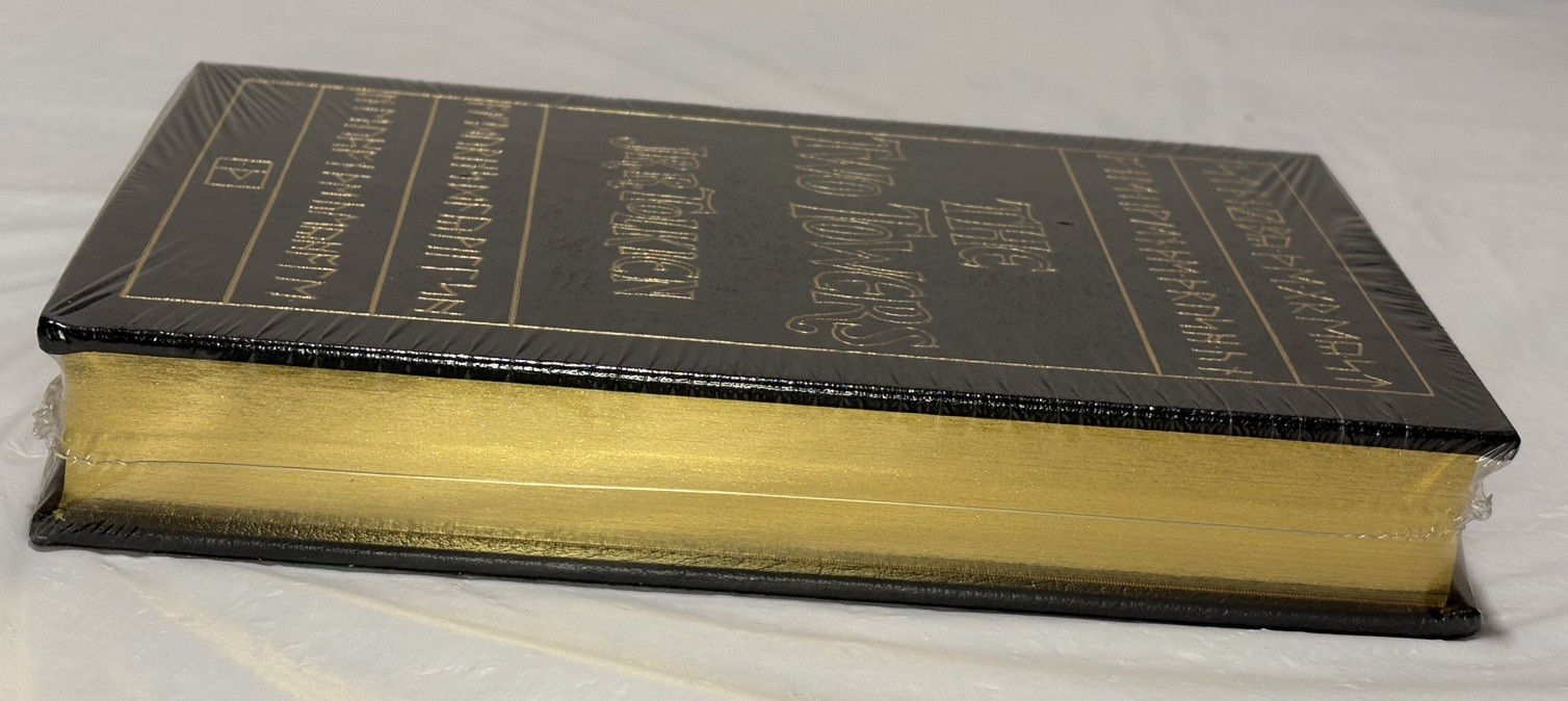 The Two Towers JRR Tolkien Easton Press Leather Lord Rings Hobbit Sealed