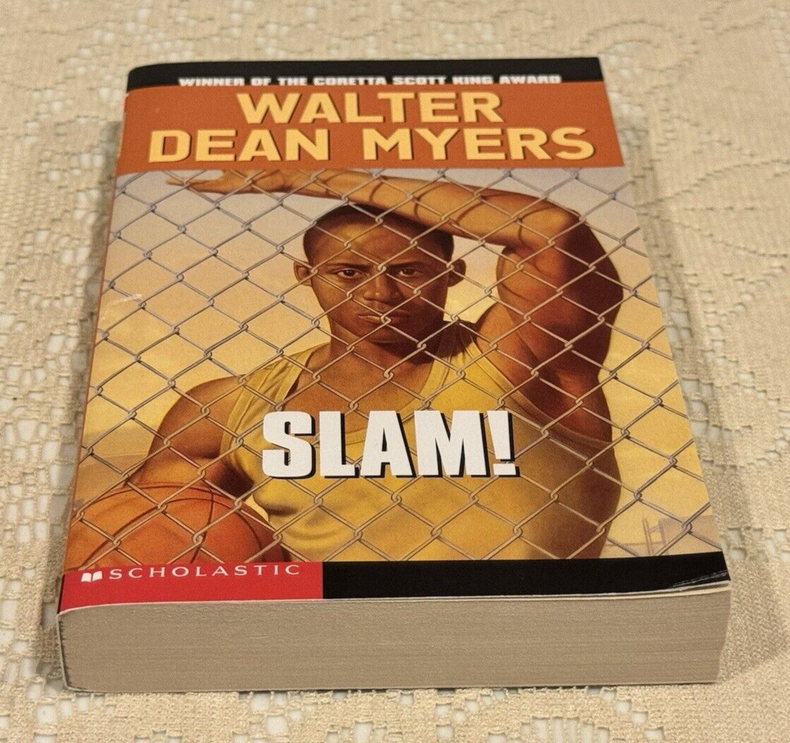 Point Signature Ser.: Slam! by Walter Dean Myers,1996 Paperback Book, Scholastic