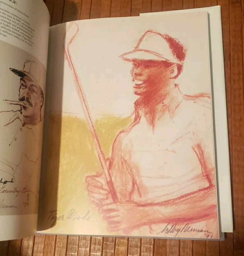 Leroy Neiman Signed Big Time Golf Art 193 Prints 170 Full Color Famous Golfers