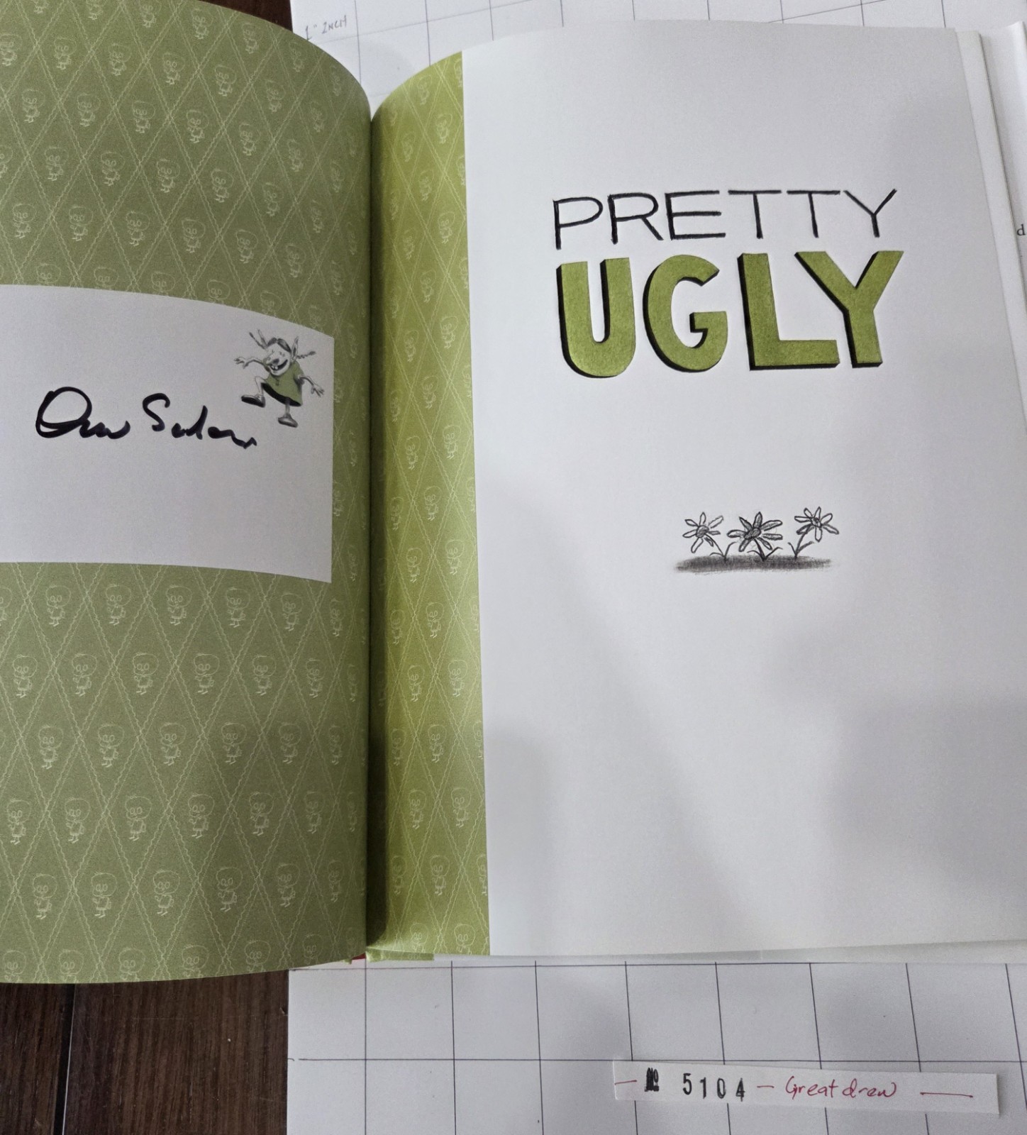 Pretty Ugly by David Sedaris (2024, Hardcover) SIGNED 1st Printing Like New