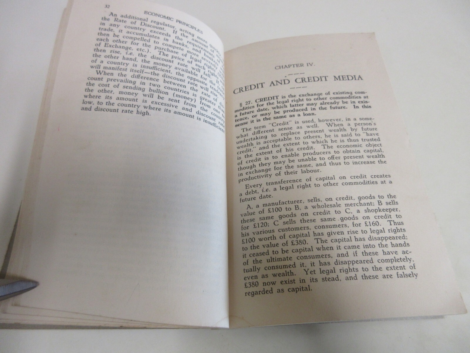 Economic Principles: Manual of Political Economy – Max Hirsch – 78 Pages – 1942