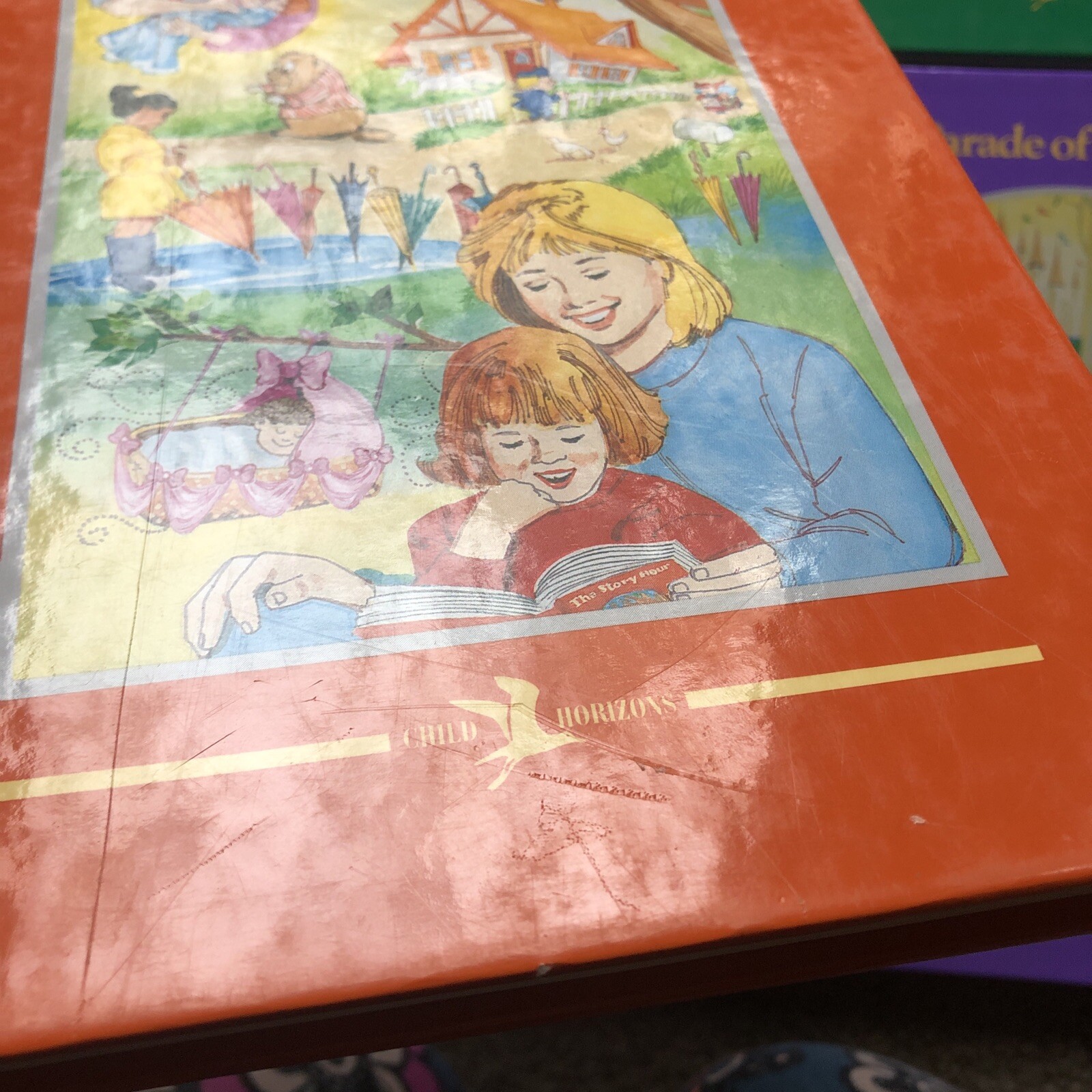Lot of 10 Child Horizons Vintage Hardcover Books 2001 Complete Set HOMESCHOOL