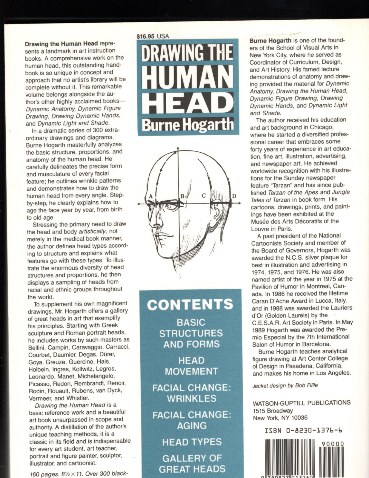 Vintage Drawing the Human Head – 1989