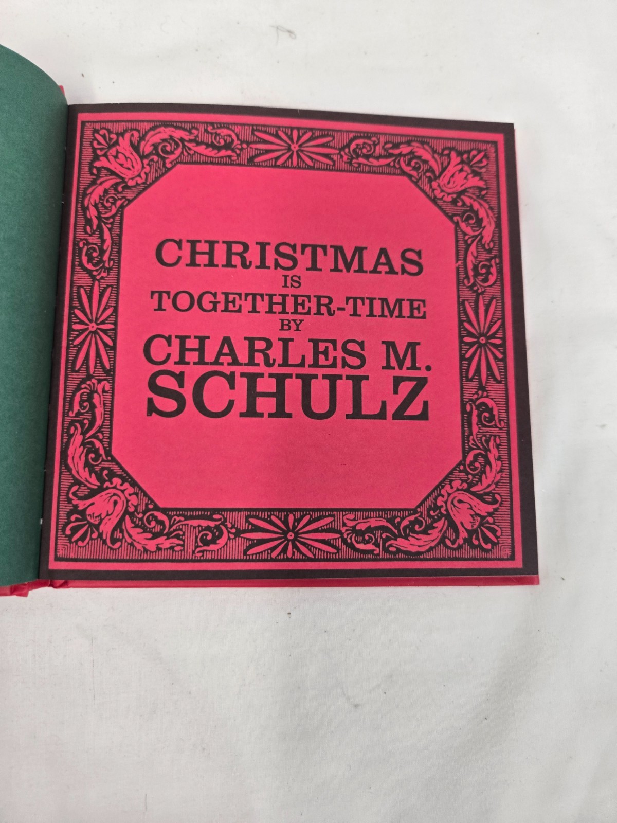 Christmas Is Together-Time Hardcover Charles M. Schulz