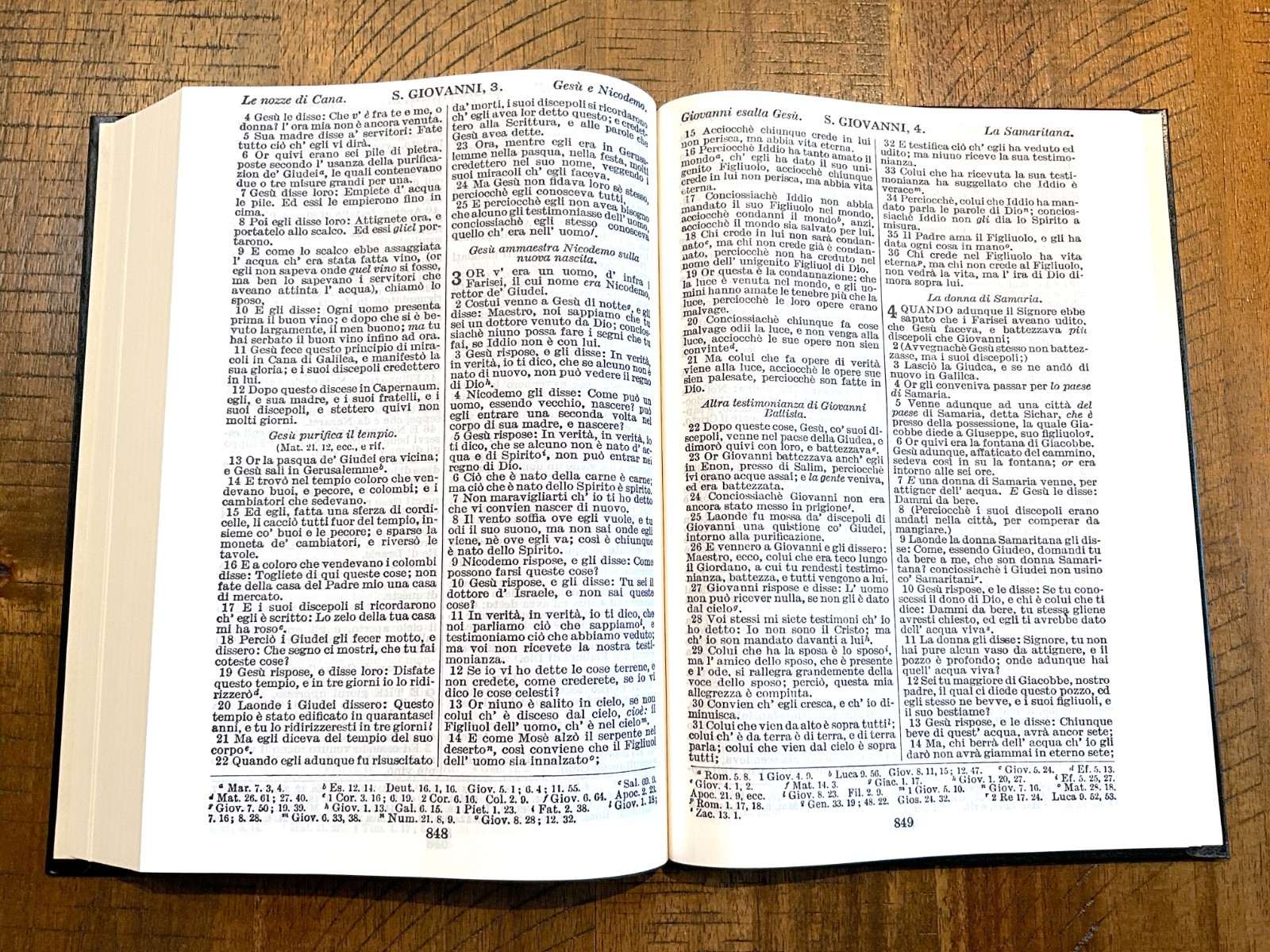 Italian Language Bible, Sacra Bibbia, Reformation-era Diodati, Hardcover