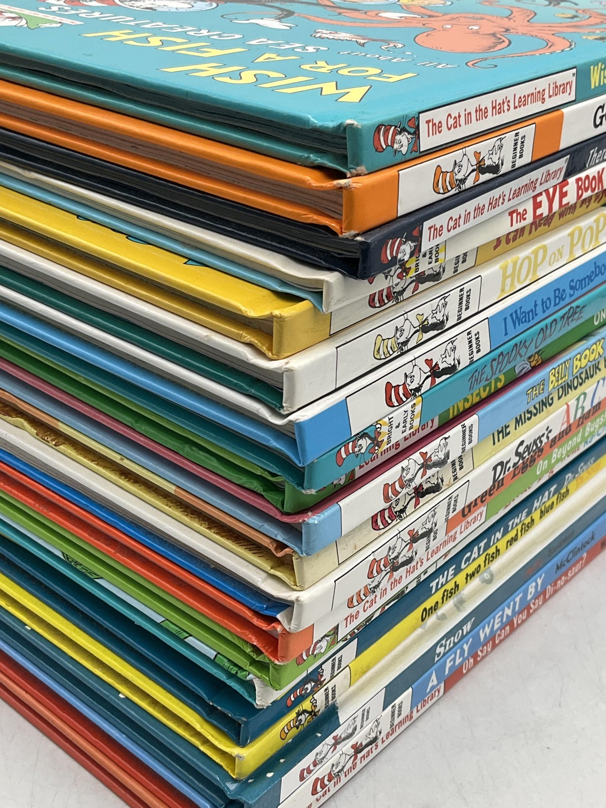 Lot Of 21 Mixed Children’s Books The Cat In The Hat’s Learning Library Hardcover