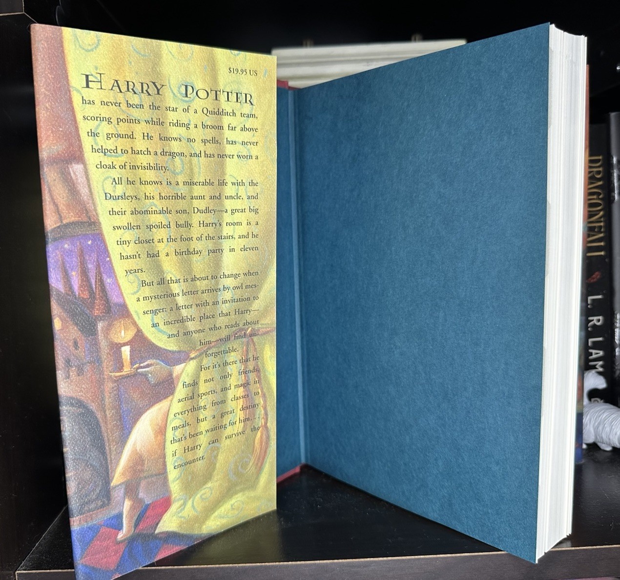 Scholastic Press Harry Potter and the Sorcerer’s Stone 1st Am HC Illus 1998
