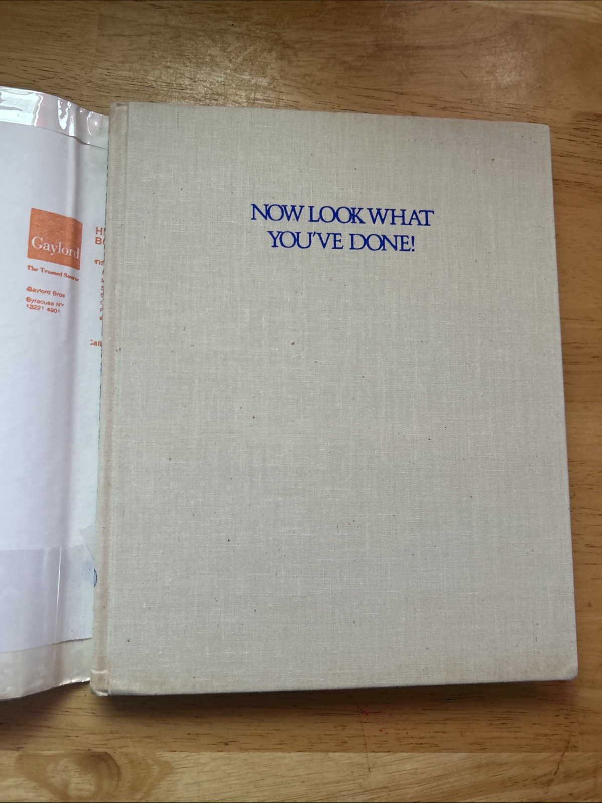 1977 1st Edition NOW LOOK WHAT YOU’VE DONE Cartoons By Lee Lorenz Hardback Book
