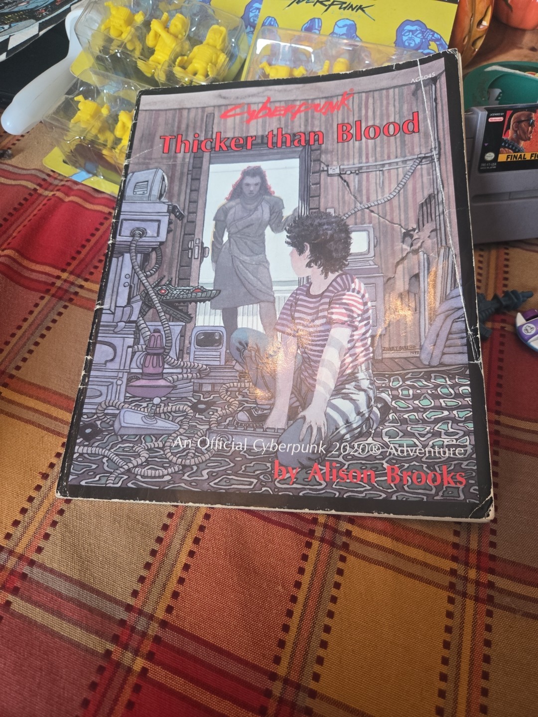 Thicker than Blood by Alison Brooks adventure for Cyberpunk Atlas Games Vintage