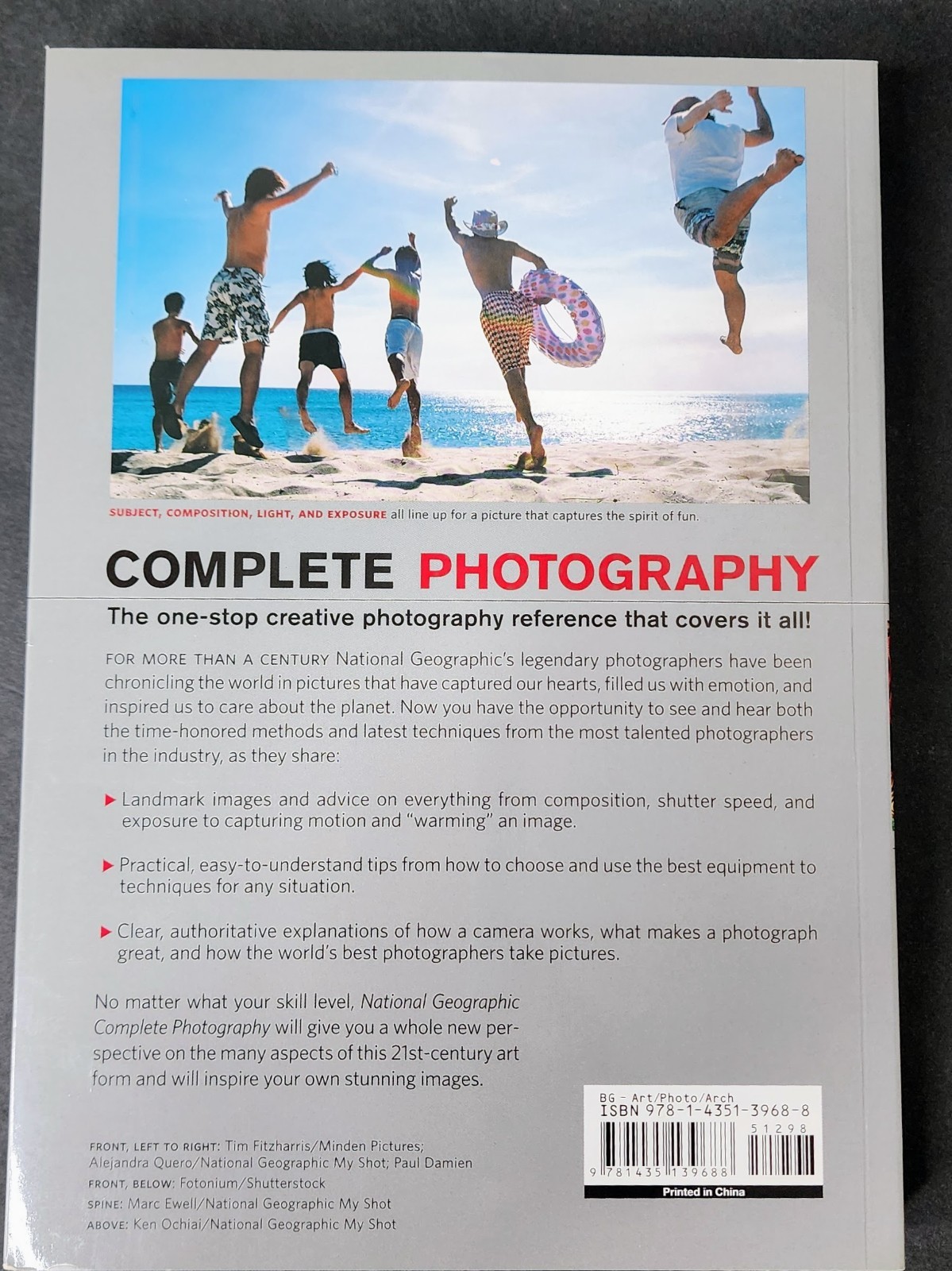 National Geographic Complete Photography Book | 408 Pages | Softcover 2011
