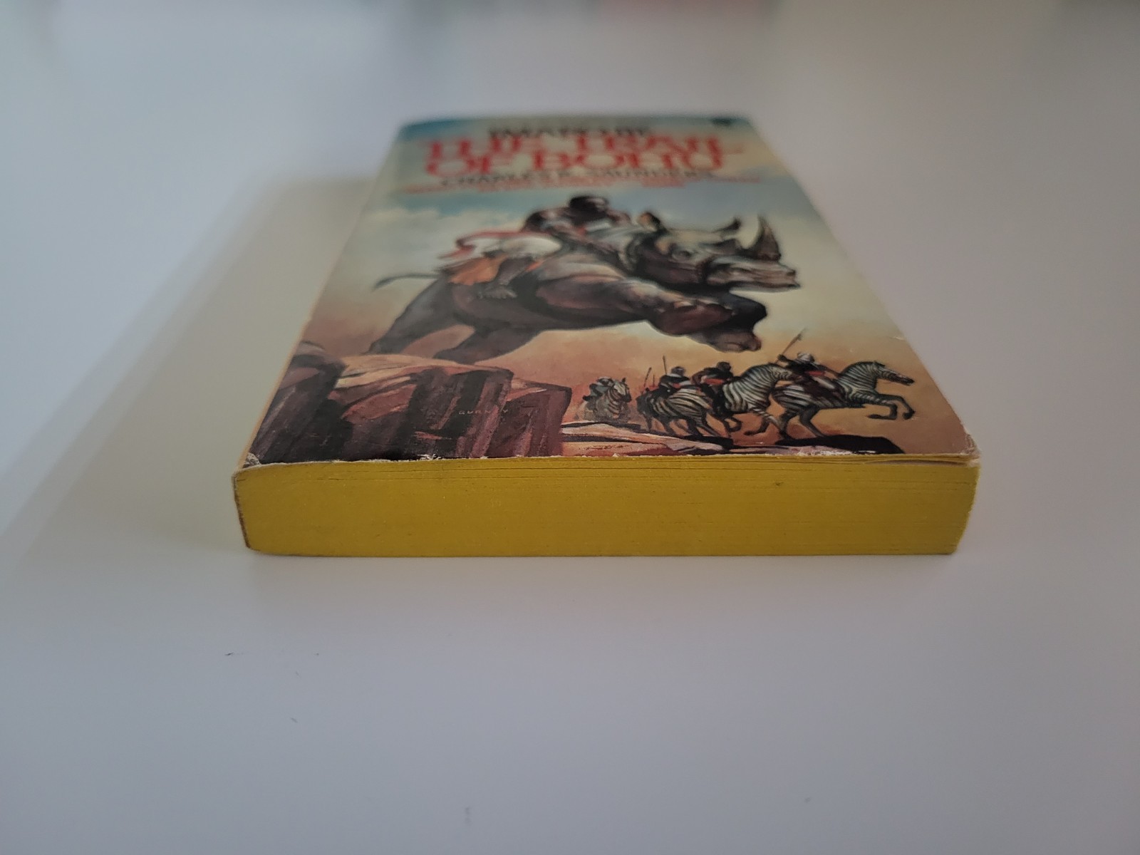 1985 THE TRAIL OF BOHU CHARLES R. SAUNDERS IMARO III 1ST EDITION PAPERBACK DAW
