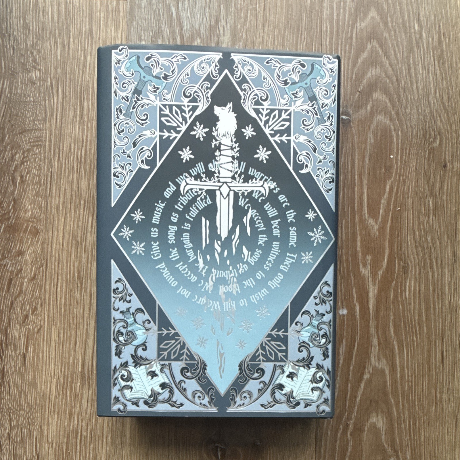 Quicksilver Lilac Library by Callie Hart w/ Sprayed Edges